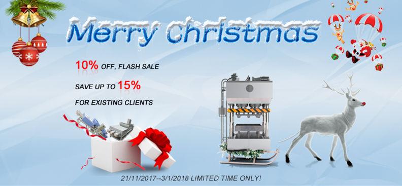 All machines are sold 10% off from Thoyu during Christmas