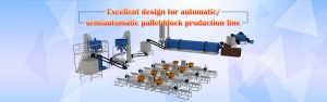 pallet block production line