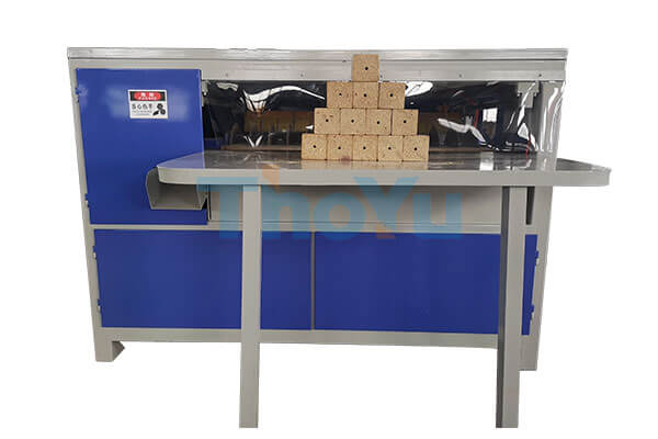 wood pallet block cutting machine